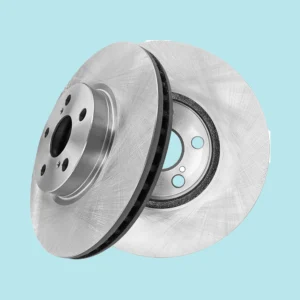 Front Brake Disc Rotors Pair - Toyota Corolla